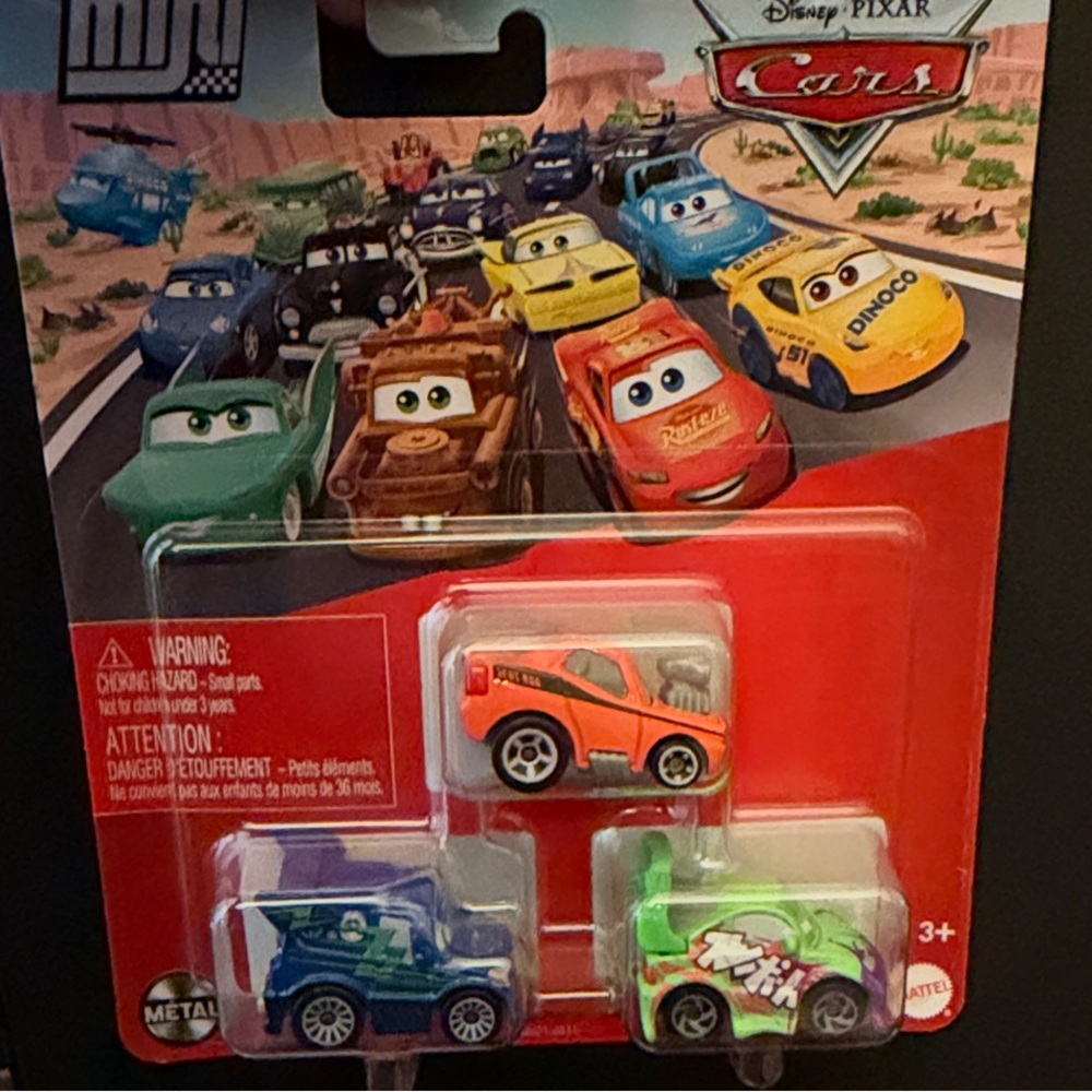 Cars Mini Racers 3-Pack
